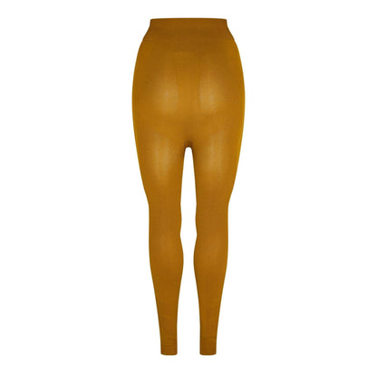 Brown - Back - Skins Womens-Ladies Series-3 Leggings