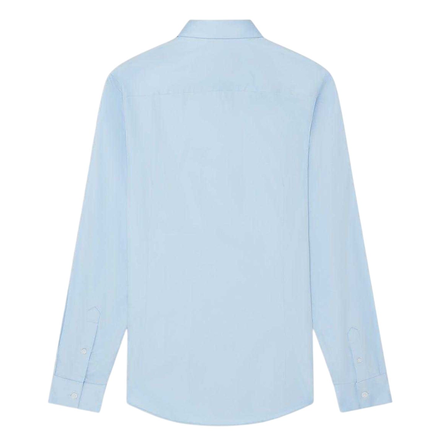 Pale Blue - Back - Ted Baker Mens Oxford Collared Long-Sleeved Shirt