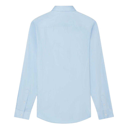 Pale Blue - Back - Ted Baker Mens Oxford Collared Long-Sleeved Shirt