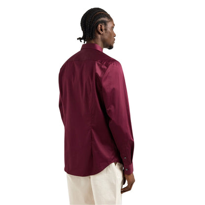 Oxblood - Lifestyle - Ted Baker Mens Oxford Collared Long-Sleeved Shirt