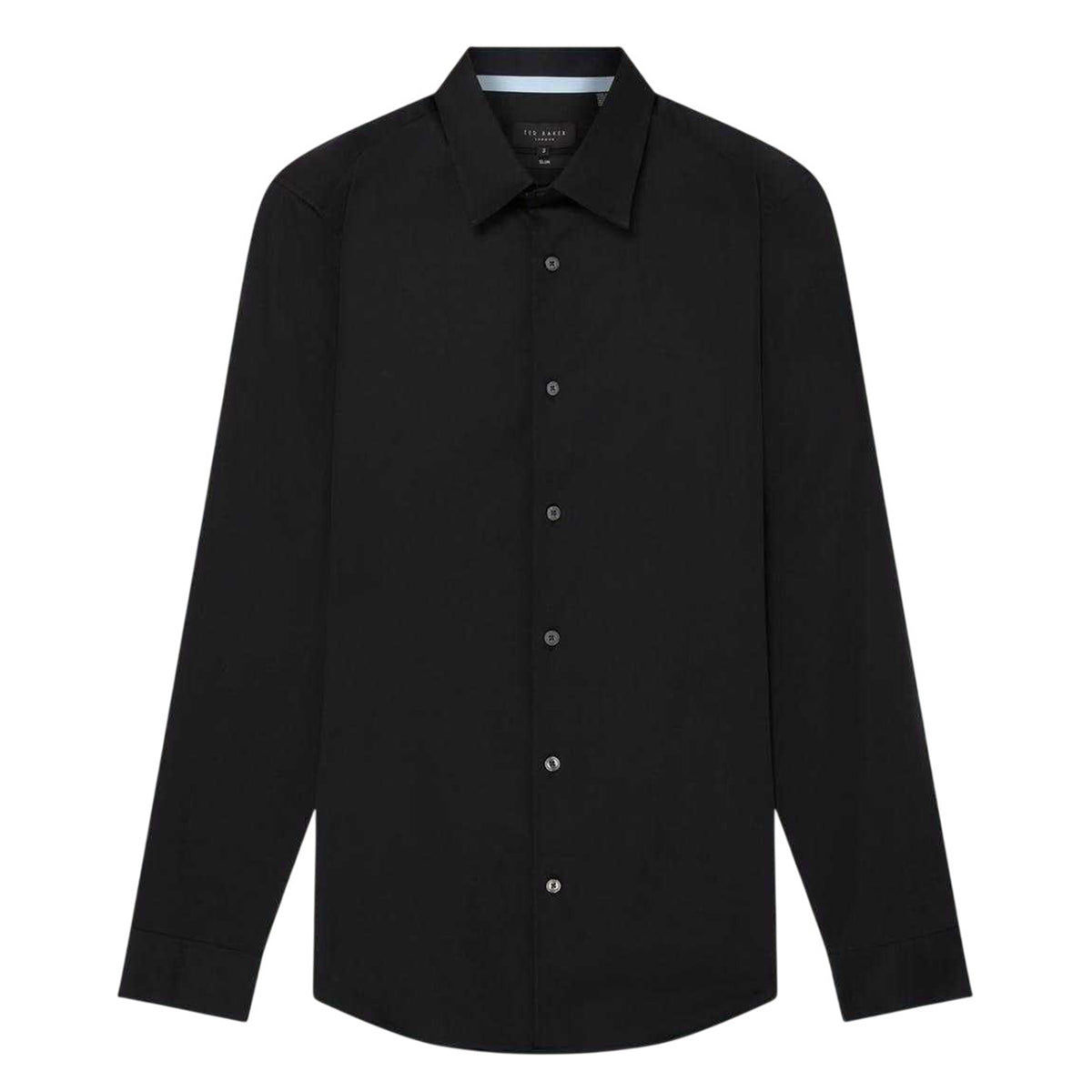 Navy - Front - Ted Baker Mens Oxford Collared Long-Sleeved Shirt