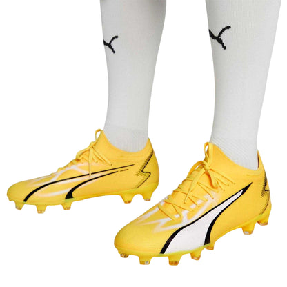 Yellow - Lifestyle - Puma Mens Ultra Match Football Boots