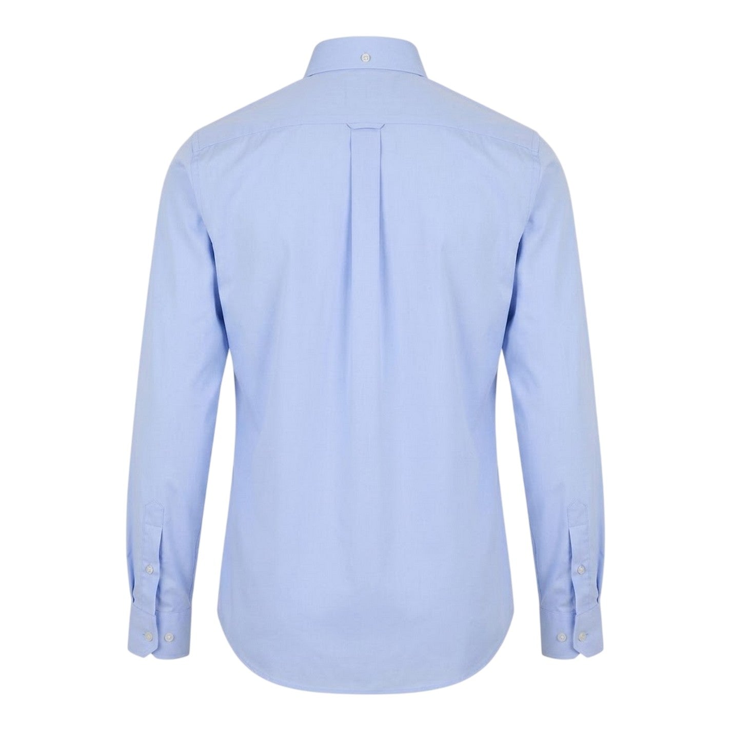 Pastel Blue - Back - Boss Mens Point Collar Long-Sleeved Formal Shirt