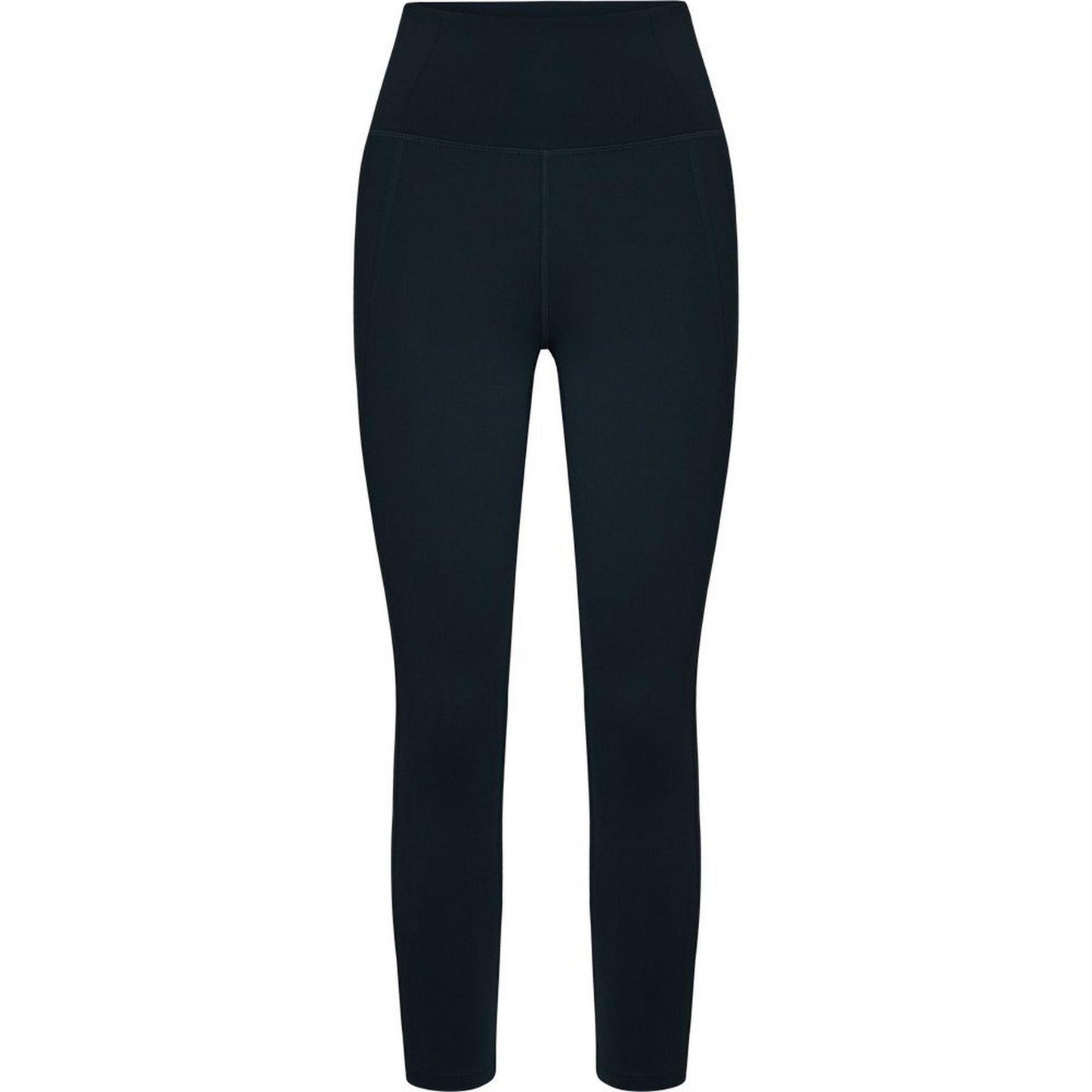 Black - Front - Girlfriend Collective Womens-Ladies Fitted 7-8 Leggings