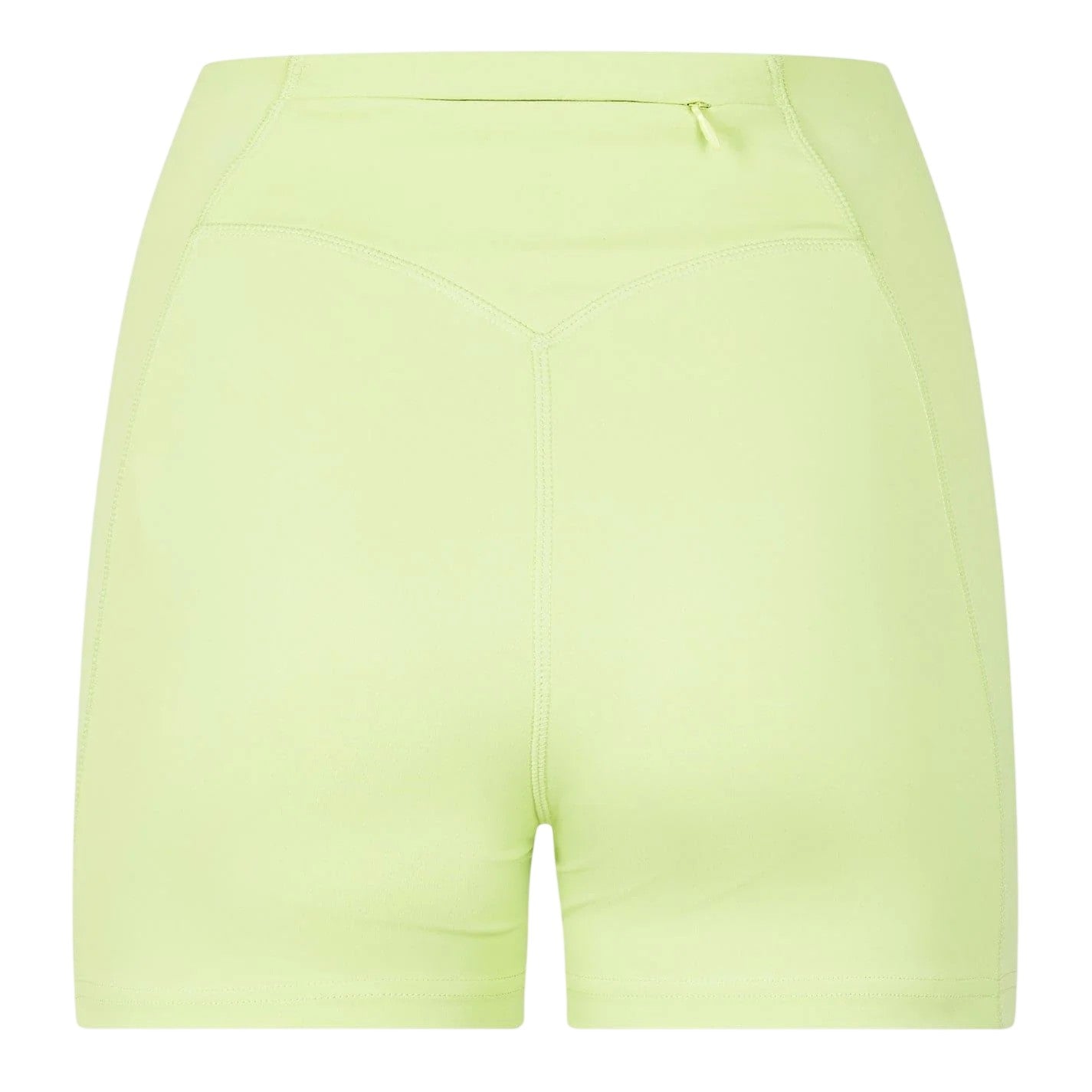 Lime Green - Back - USA Pro Womens-Ladies Opaque Mini Shorts