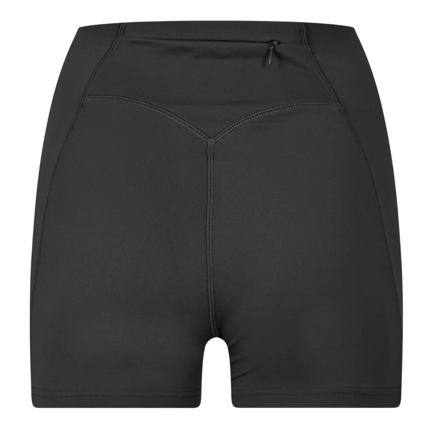 Black - Back - USA Pro Womens-Ladies Opaque Mini Shorts