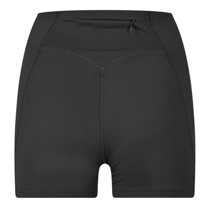 Black - Back - USA Pro Womens-Ladies Opaque Mini Shorts