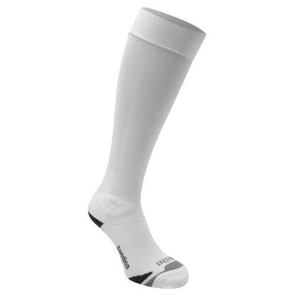 White - Side - Sondico Mens Elite Football Socks