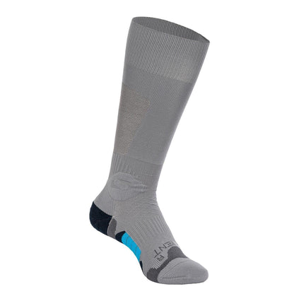 Grey - Front - Sondico Mens Elite Football Socks