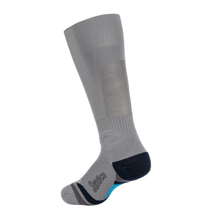 Grey - Back - Sondico Mens Elite Football Socks