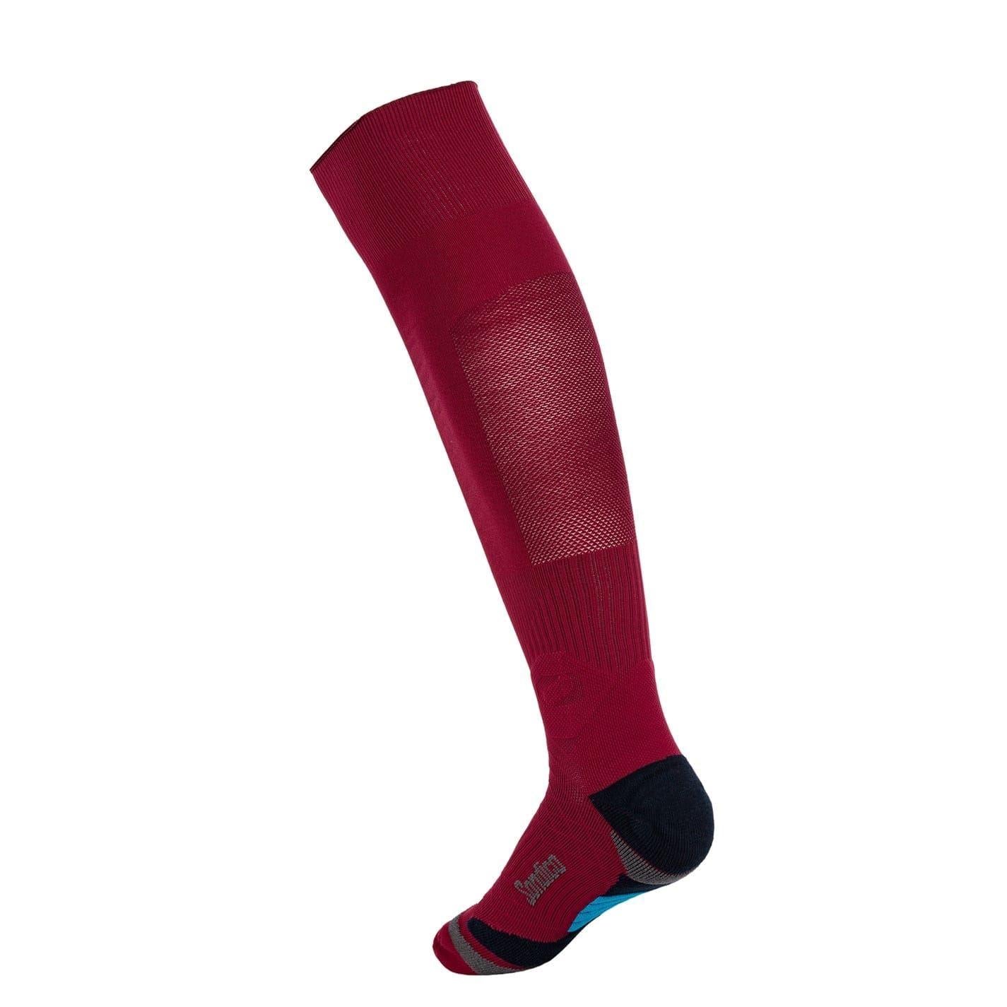 Burgundy - Back - Sondico Mens Elite Football Socks