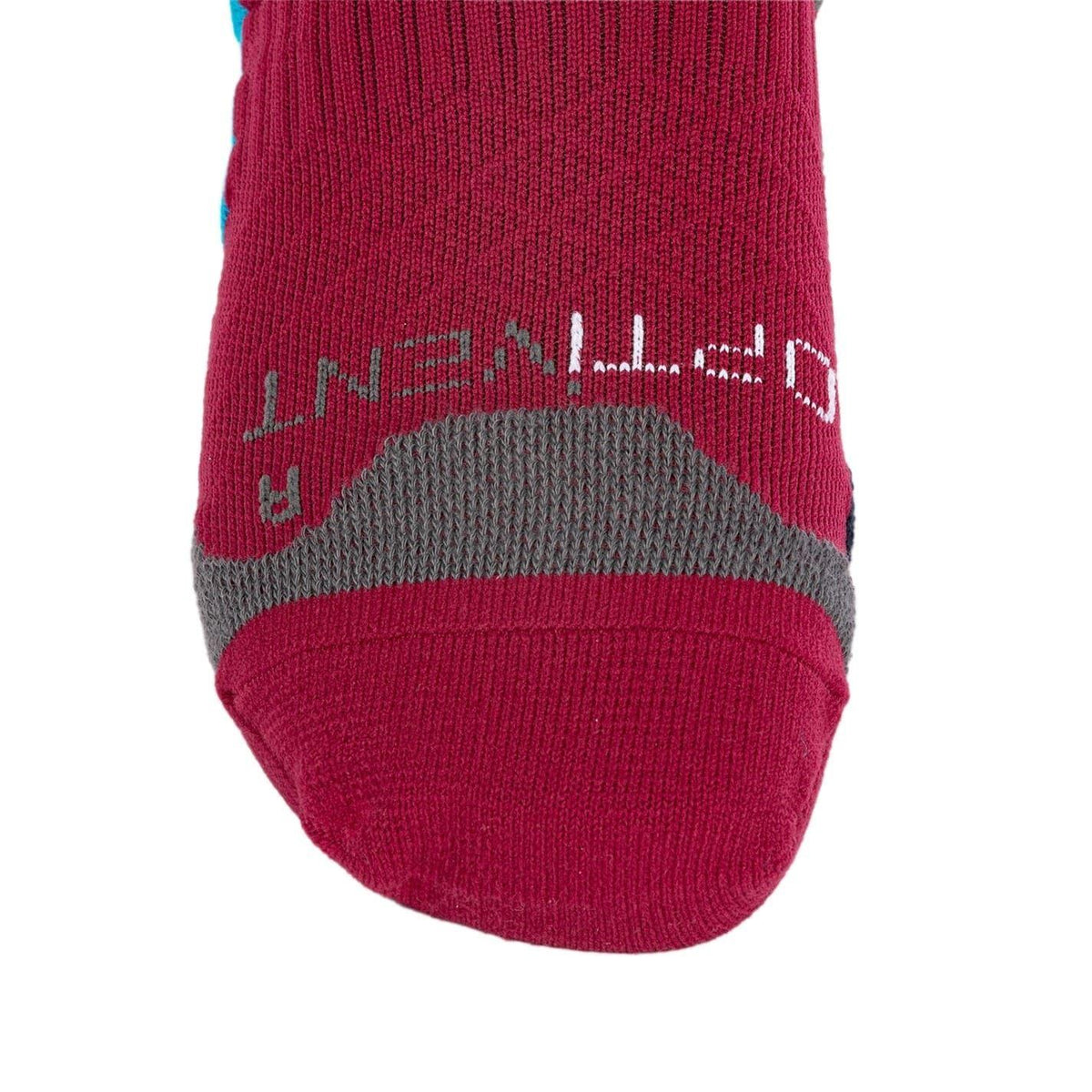 Burgundy - Side - Sondico Mens Elite Football Socks