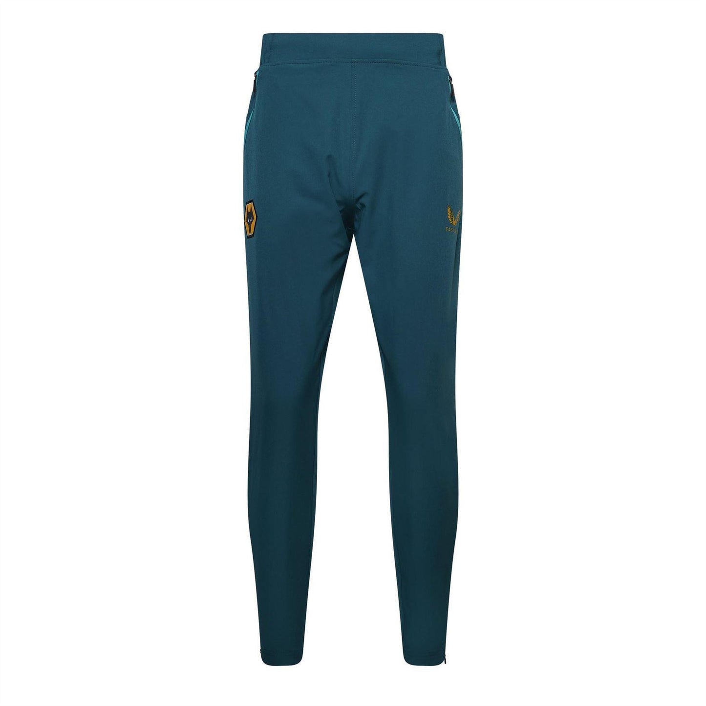 Bay Green - Front - Castore Mens Wolverhampton Wanderers FC Tracksuit Bottoms