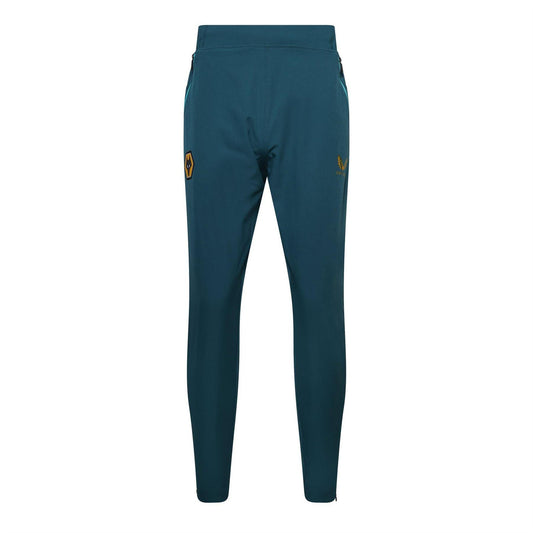 Bay Green - Front - Castore Mens Wolverhampton Wanderers FC Tracksuit Bottoms