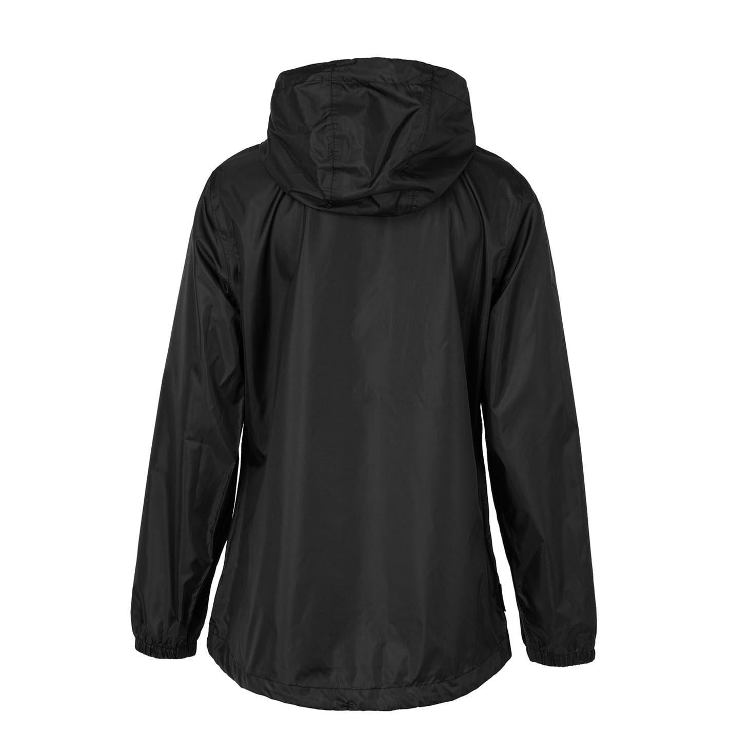 Black - Back - Gelert Womens-Ladies Packaway Waterproof Jacket