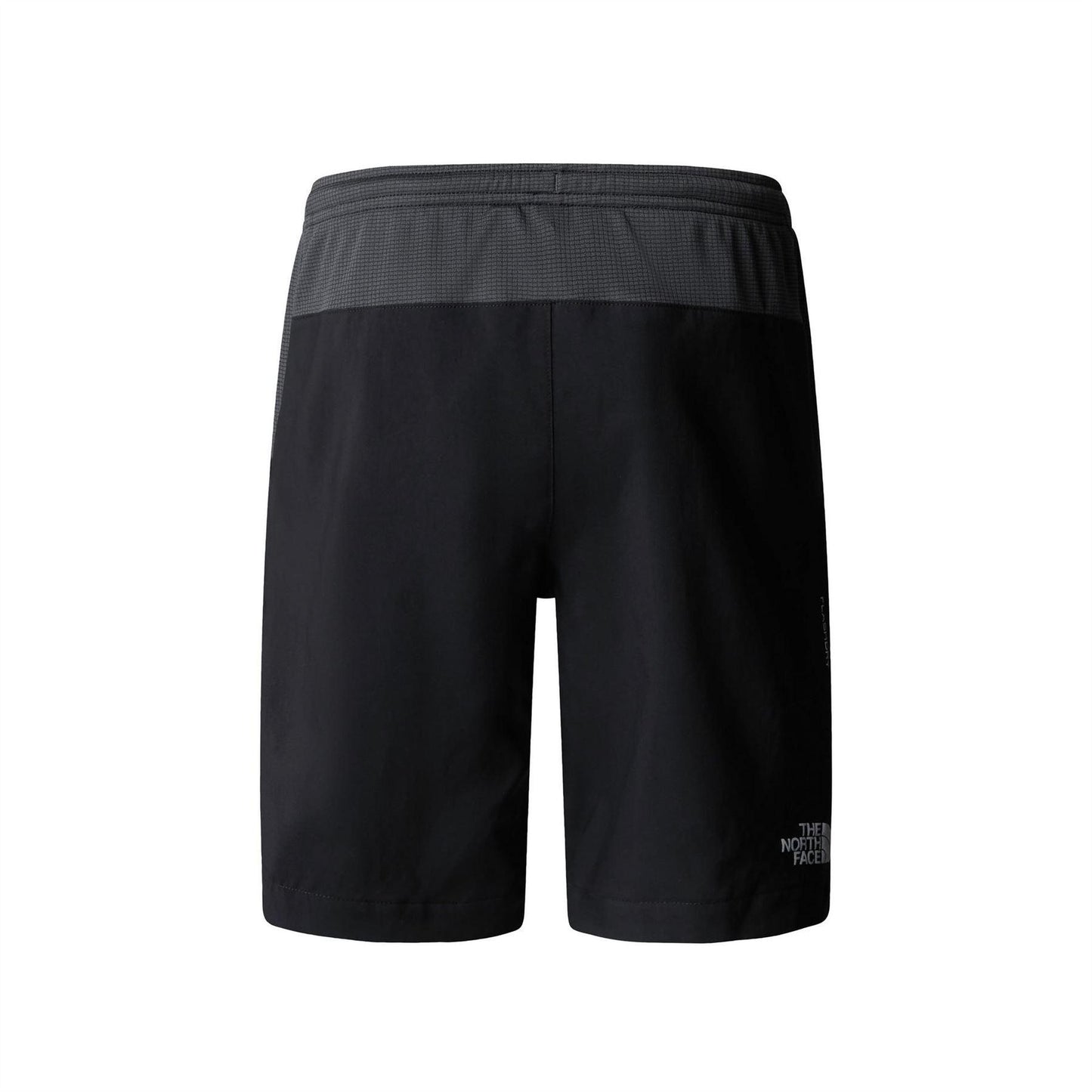 Black-Grey - Back - The North Face Childrens-Kids 24-7 Lifestyle Regular Shorts
