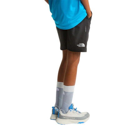 Black-Grey - Lifestyle - The North Face Childrens-Kids 24-7 Lifestyle Regular Shorts