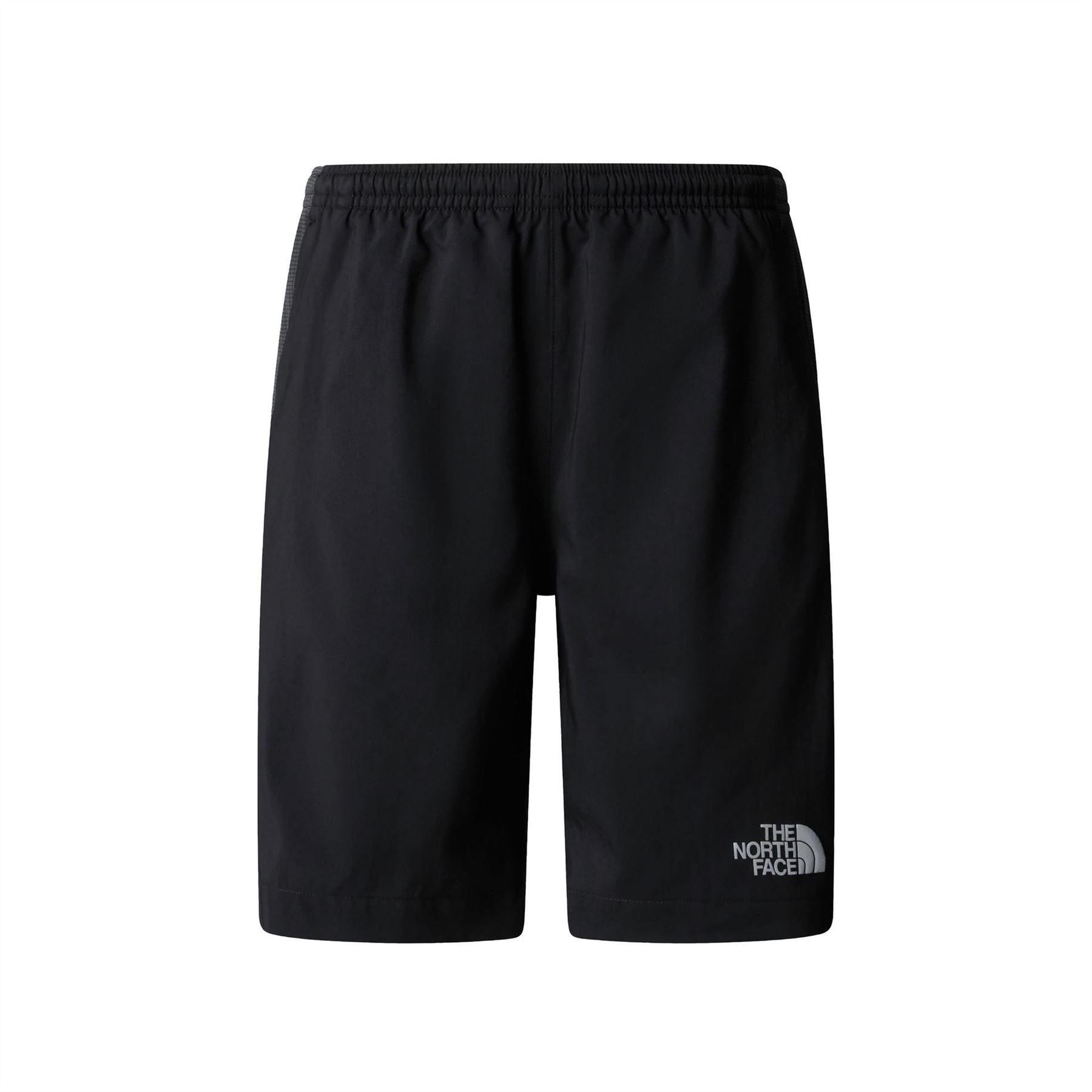 Black-Grey - Front - The North Face Childrens-Kids 24-7 Lifestyle Regular Shorts