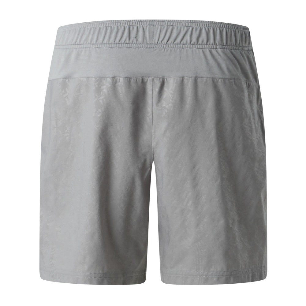 Grey - Back - The North Face Mens 24-7 Pentdome Patterned Shorts