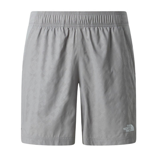 Grey - Front - The North Face Mens 24-7 Pentdome Patterned Shorts