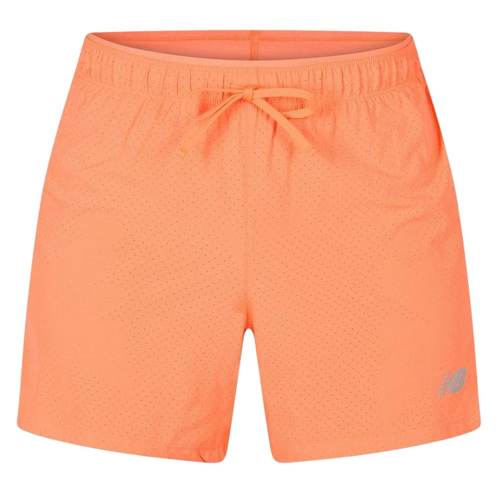 Orange - Front - New Balance Mens RC Running Shorts