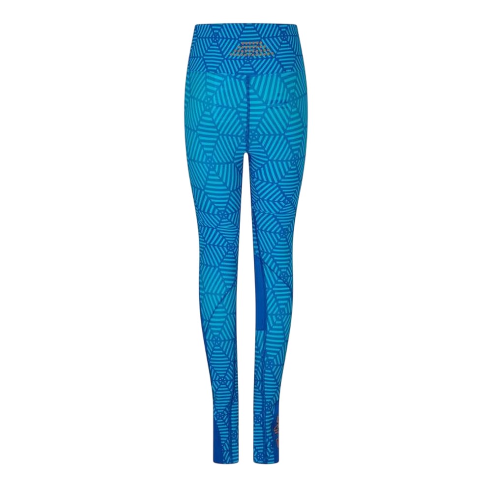 Blue - Back - Skins Womens-Ladies Series-5 Skyscraper Leggings