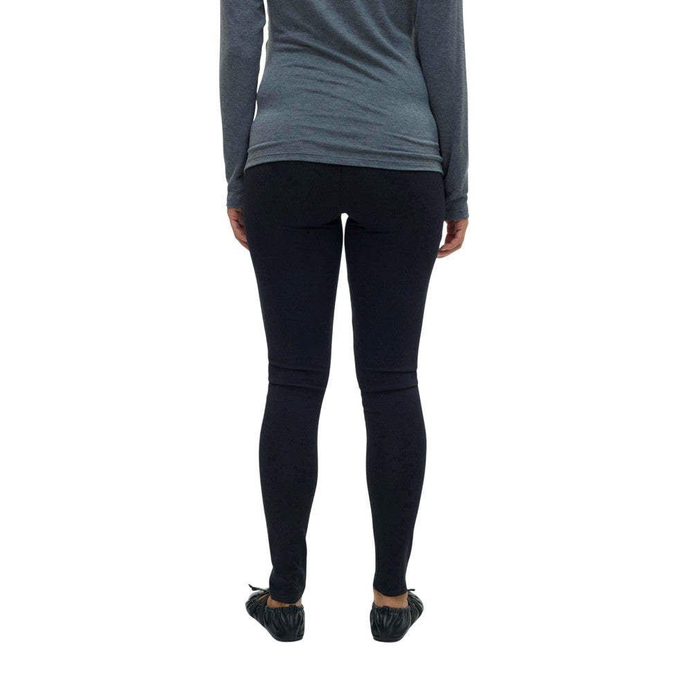 Black - Back - Mamalicious Womens-Ladies Emma Leggings (Pack of 2)