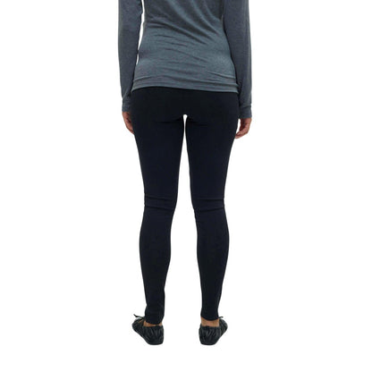 Black - Back - Mamalicious Womens-Ladies Emma Leggings (Pack of 2)