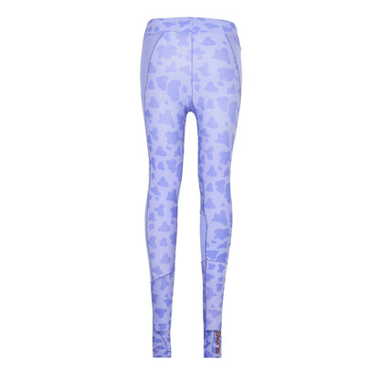 Purple - Back - Skins Womens-Ladies Series-5 Performance Leggings