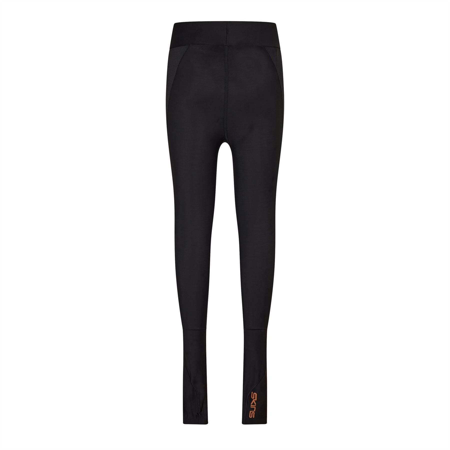 Black - Back - Skins Womens-Ladies Series-5 Performance Leggings