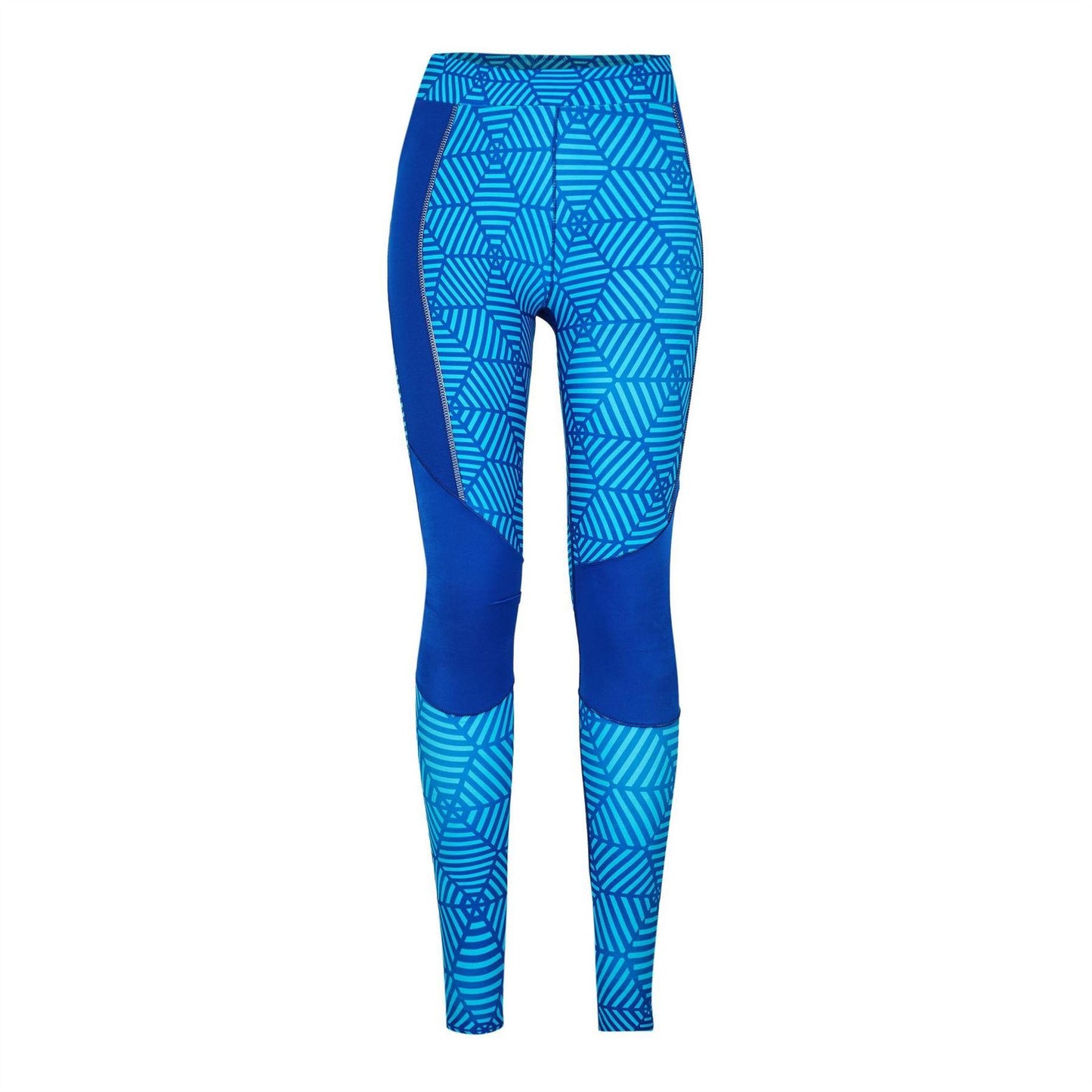 Navy Marl - Front - Skins Womens-Ladies Series-5 Performance Leggings
