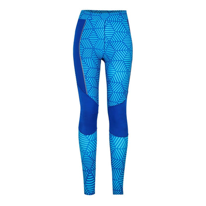 Navy Marl - Front - Skins Womens-Ladies Series-5 Performance Leggings