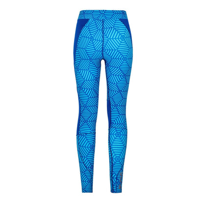 Navy Marl - Back - Skins Womens-Ladies Series-5 Performance Leggings