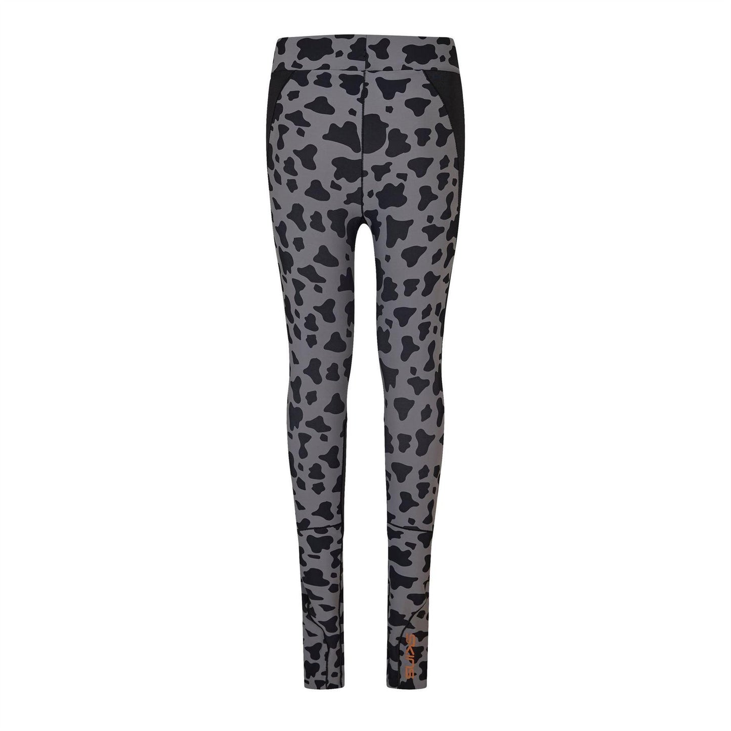 Grey - Back - Skins Womens-Ladies Series-5 Performance Leggings