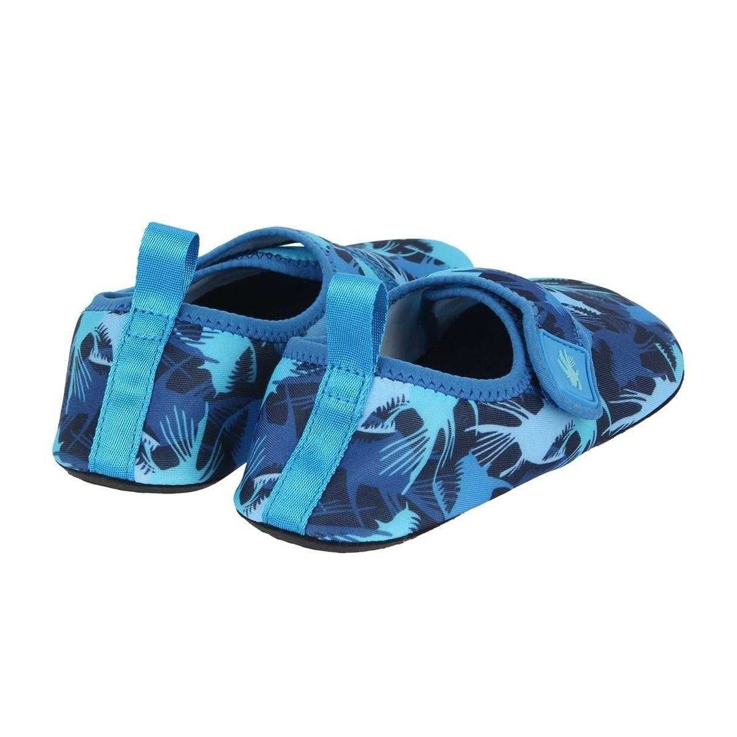 Blue Fish - Back - Hot Tuna Childrens-Kids Splasher Water Shoes