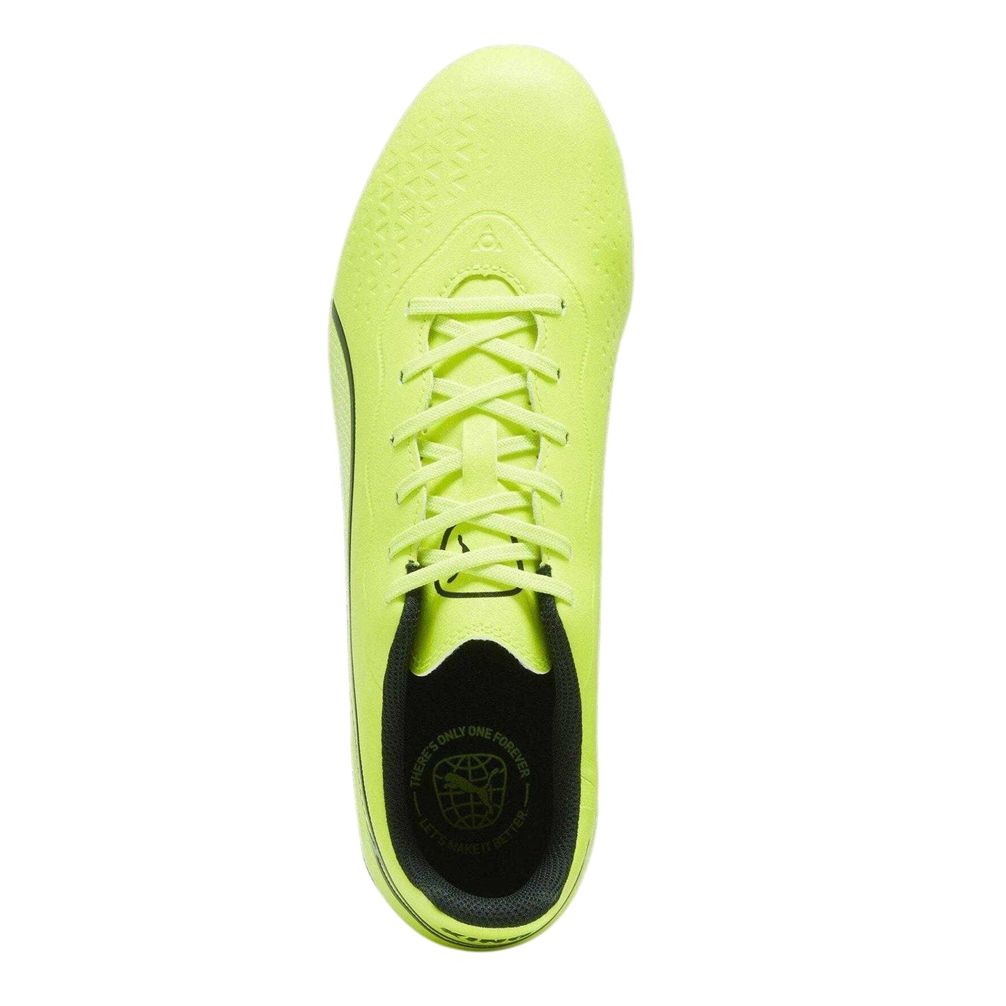 Lime - Side - Puma Mens King Match Football Boots