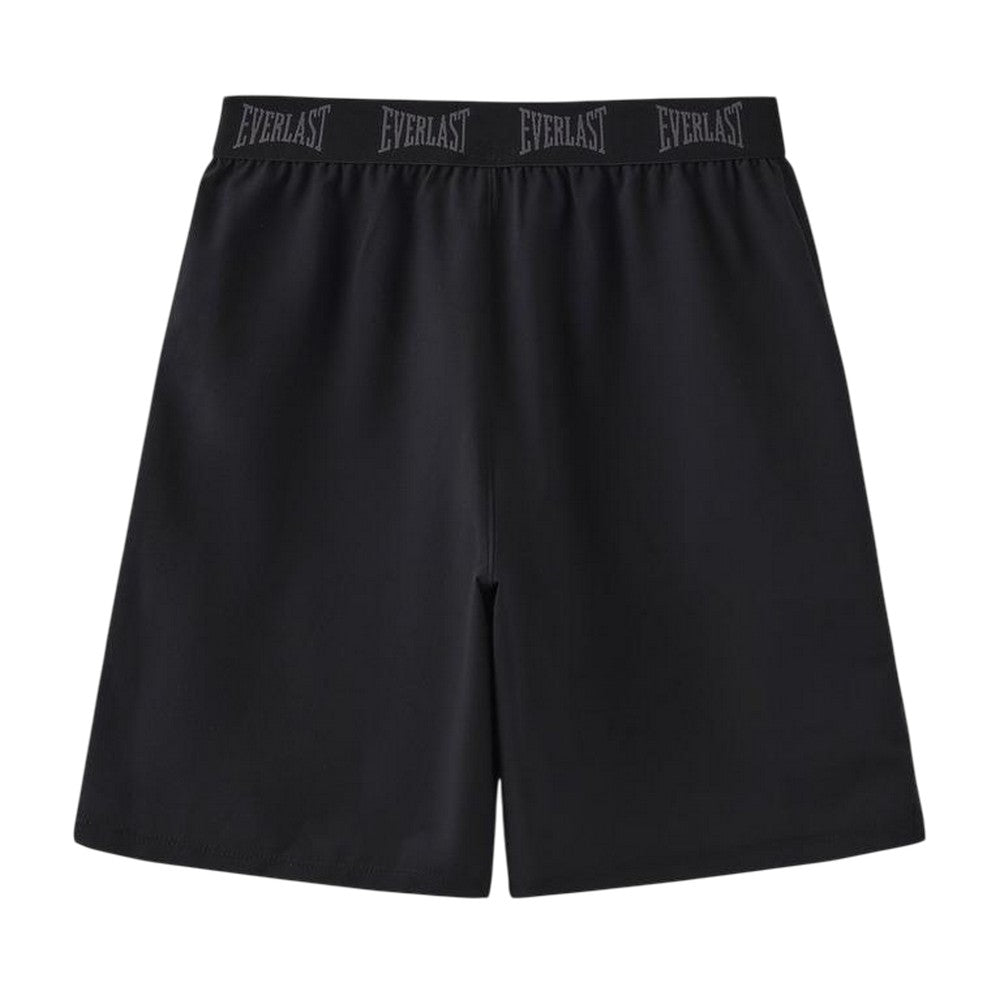 Black - Back - Everlast Childrens-Kids Flex Shorts