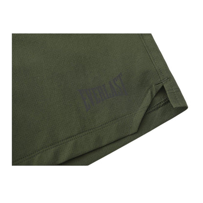 Khaki - Side - Everlast Childrens-Kids Flex Shorts