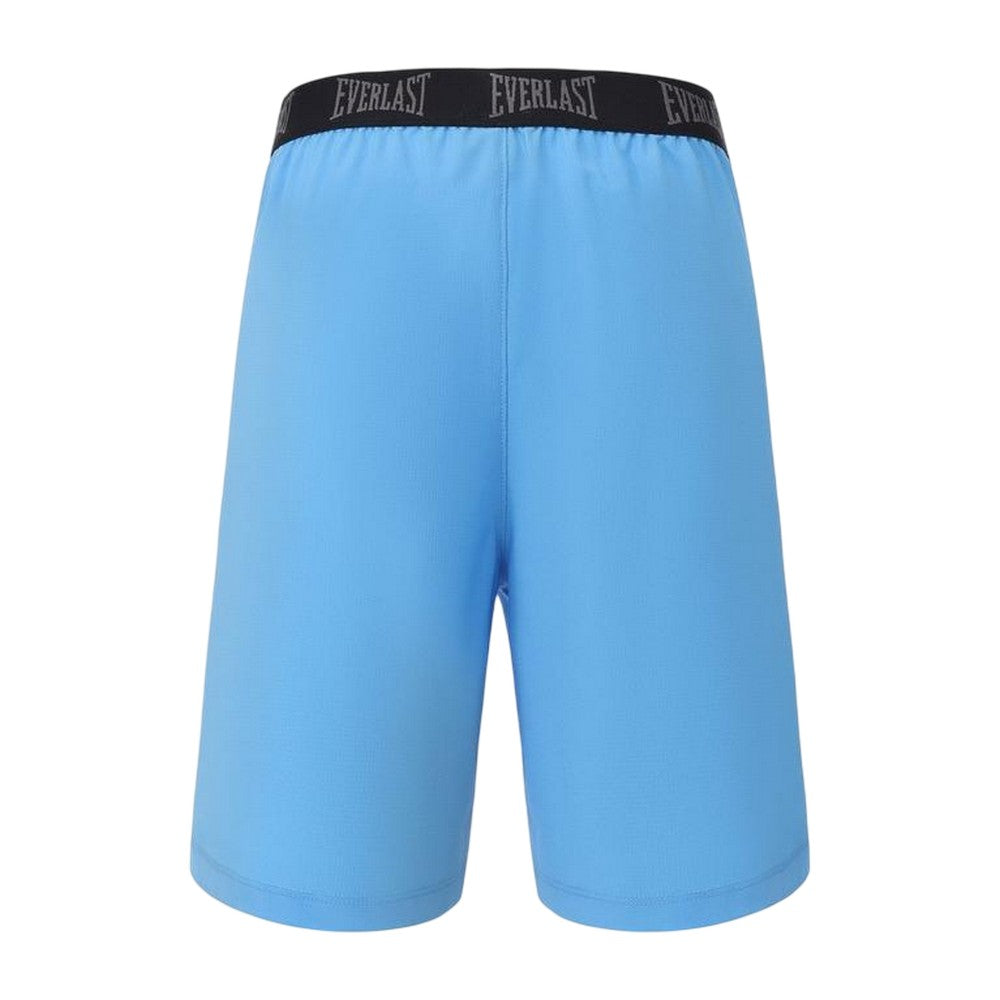 Blue - Back - Everlast Childrens-Kids Flex Shorts