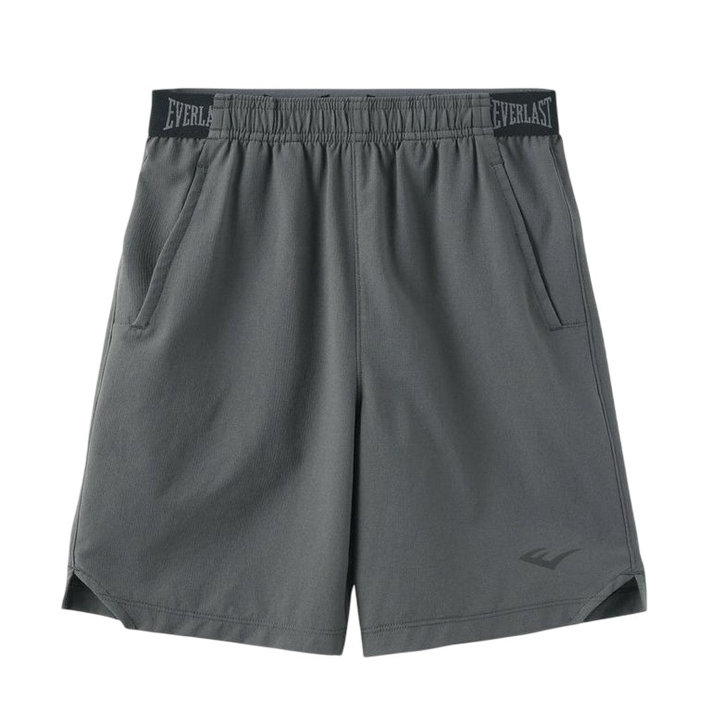 Grey - Front - Everlast Childrens-Kids Flex Shorts