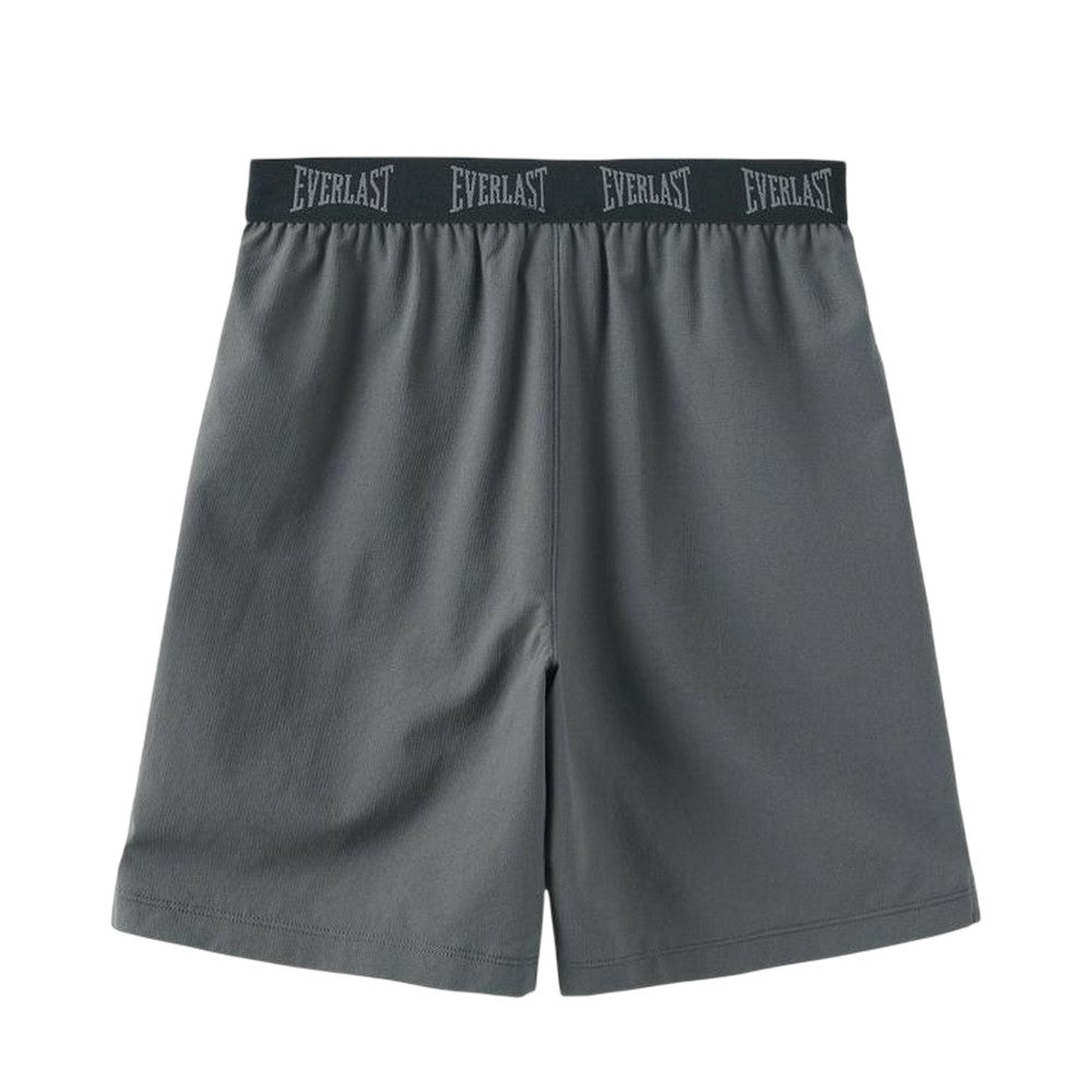 Grey - Back - Everlast Childrens-Kids Flex Shorts