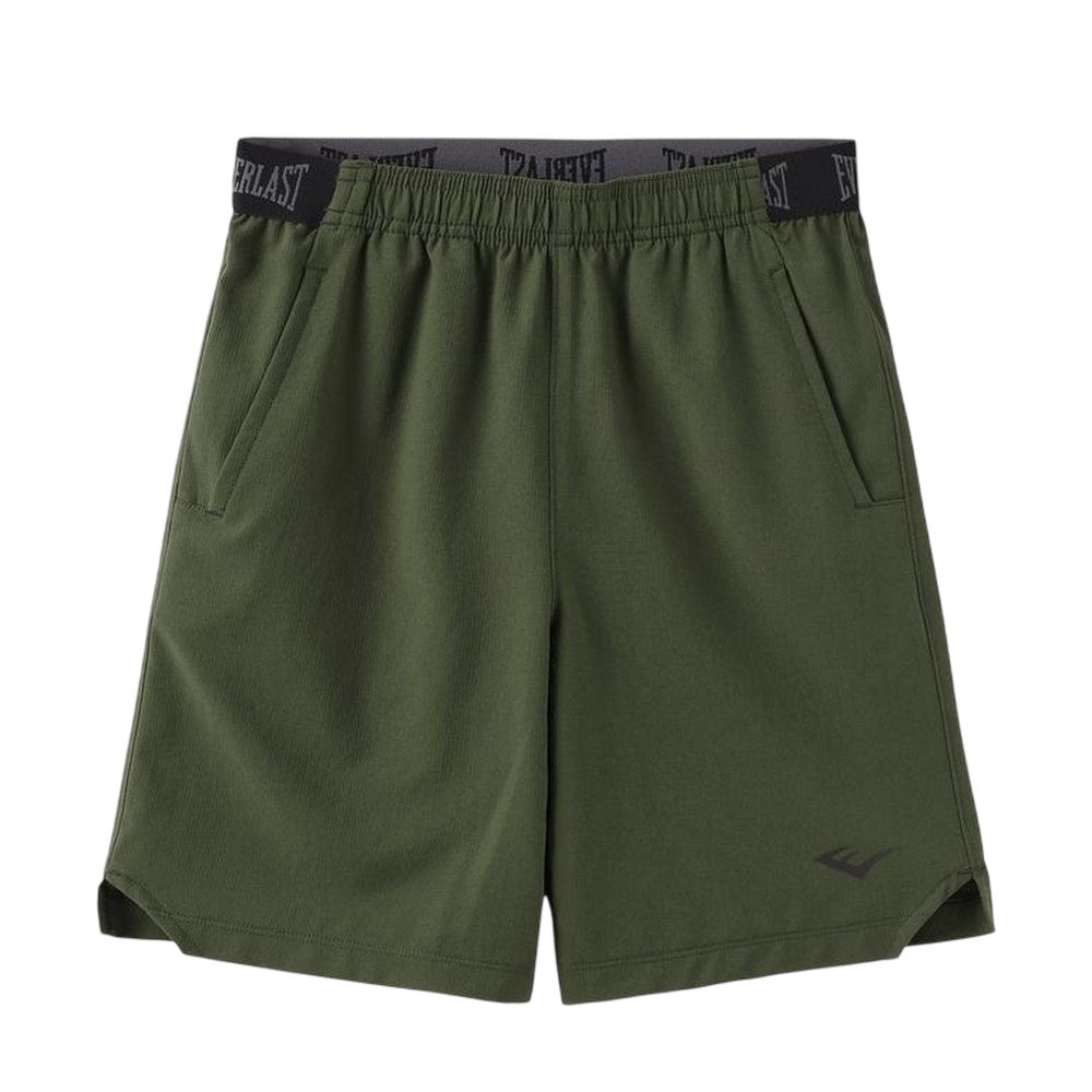 Khaki - Front - Everlast Childrens-Kids Flex Shorts