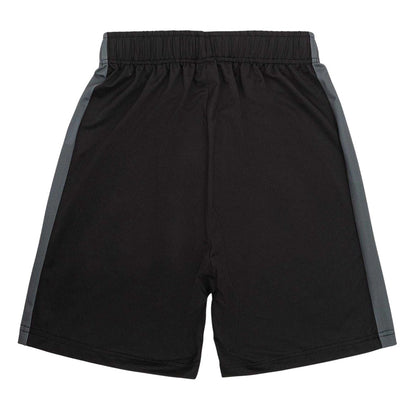 Black - Back - Sondico Childrens-Kids Polyester Football Shorts