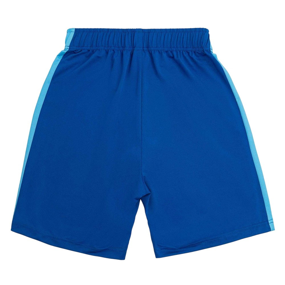 Blue - Back - Sondico Childrens-Kids Polyester Football Shorts
