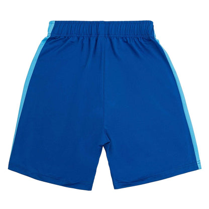 Blue - Back - Sondico Childrens-Kids Polyester Football Shorts