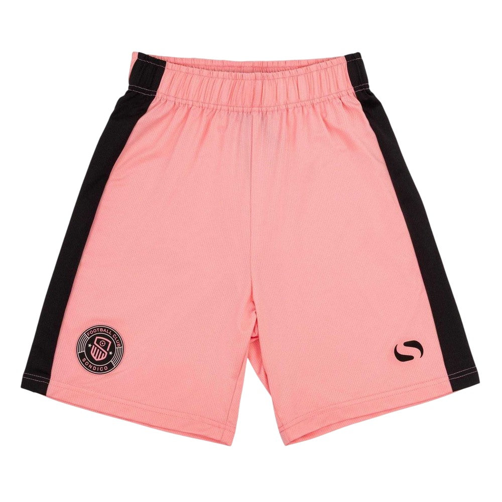 Pink - Front - Sondico Childrens-Kids Polyester Football Shorts
