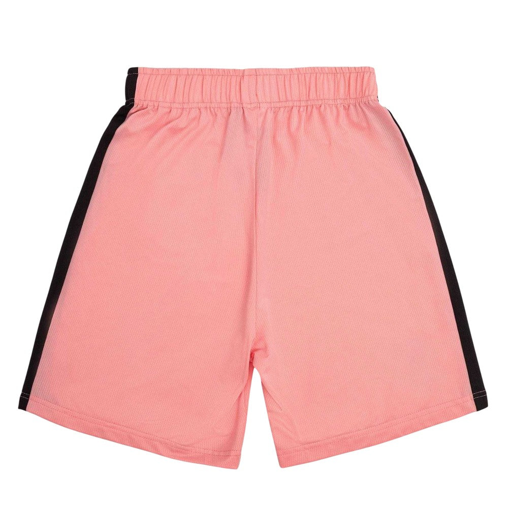 Pink - Back - Sondico Childrens-Kids Polyester Football Shorts