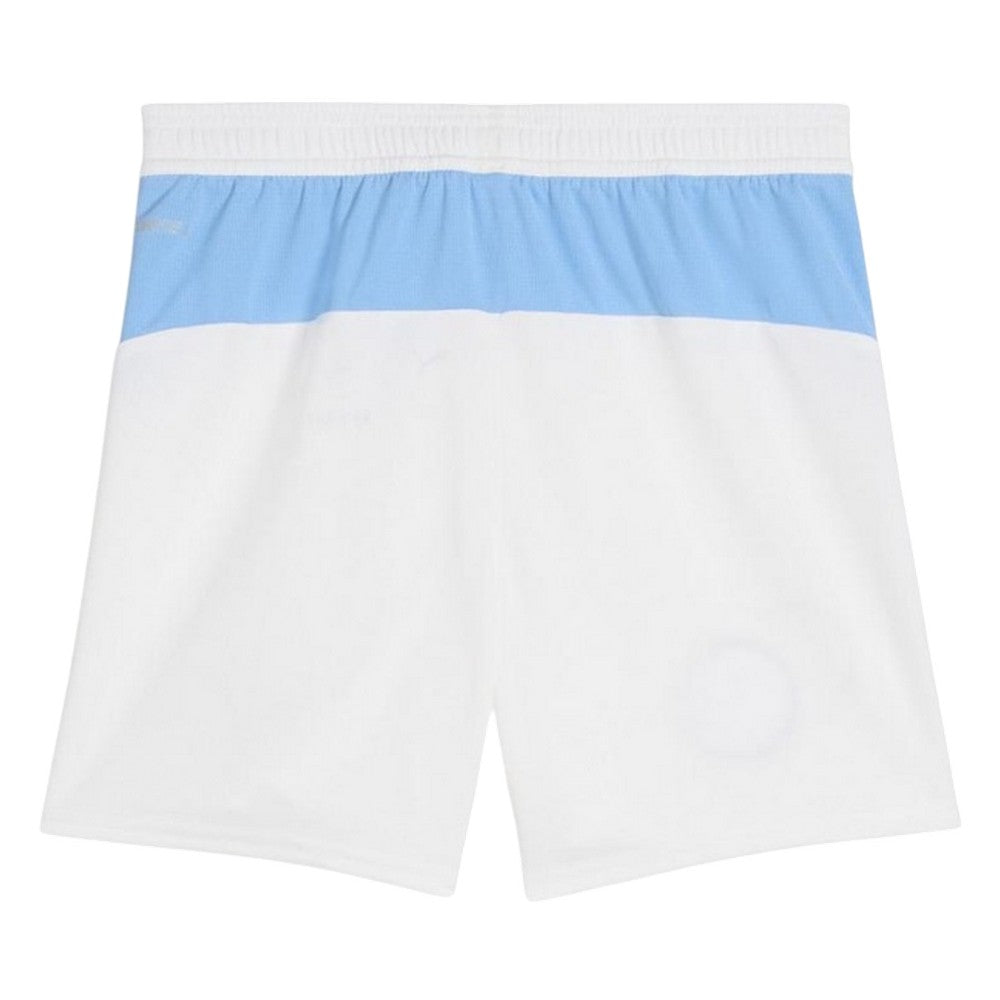 White - Back - Puma Childrens-Kids 2025-2026 Manchester City FC Football Shorts