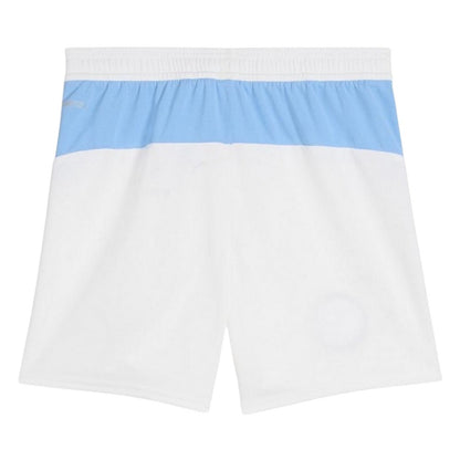 White - Back - Puma Childrens-Kids 2025-2026 Manchester City FC Football Shorts