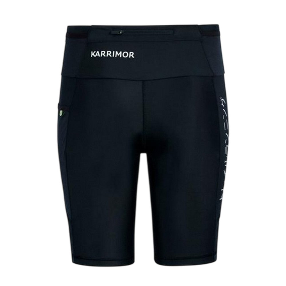 Black - Back - Karrimor Mens Trial Performance Cycling Shorts